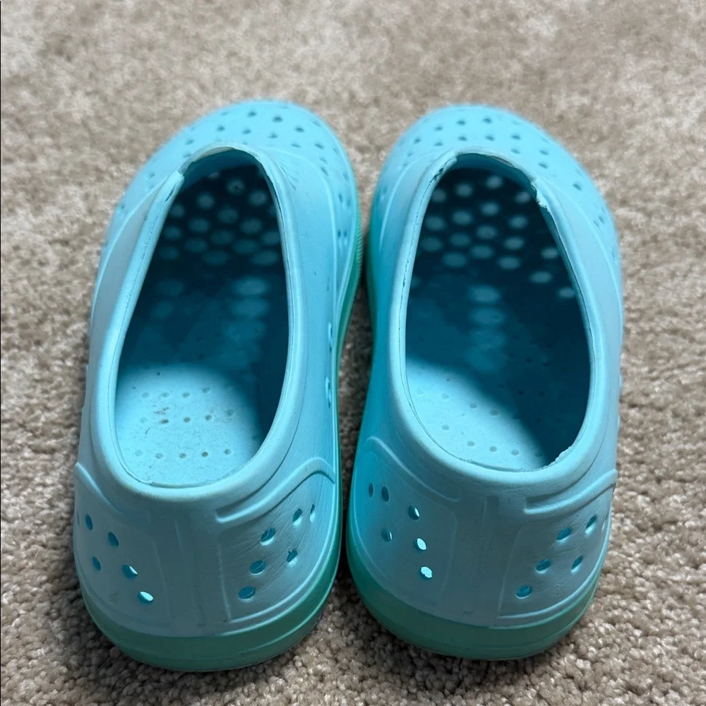 Kids Aqua Slip-On Water Shoes with Perforated‎ Upper